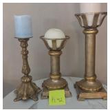 J2 - LOR ODD THREE PILLAR CANDLE HOLDERS (K42)
