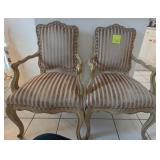 J2 - PAIR OF MATCHING ARMCHAIRS (K35)
