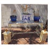 J2 - PLANT STAND, PLANTER POTS, LANTERNS (Y7)