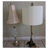 J2 - LOT OF TWO TABLE LAMPS (R43)