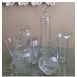 J2 - MIXED LOT OF GLASS VASES (L58)