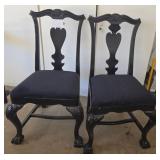 J2 - PAIR OF VINTAGE CHAIRS (G12)