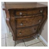 J2 - THREE-DRAWER CHEST WITH CONTENTS (R54)