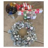 J2 - LOT OF CHRISTMAS DECORATIONS (G14)