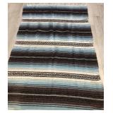 J4 - HANDWOVEN STRIPED AREA RUG (K73)