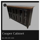 J4 - RUSTIC WOOD STORAGE CABINET (G6)