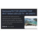 J4 - LARGE SAMSUNG SMART TV (A25)