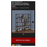 J4 - INDUSTRIAL BOOKSHELF WITH STORAGE (A46)