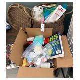 J4 - ASSORTED HOUSEHOLD SUPPLIES LOT (O12)