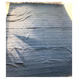 J4 - SOFT BLUE FRINGED BLANKET (K85)