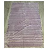 J4 - SOFT LAVENDER FRINGED THROW BLANKET (K71)