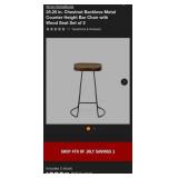 J4 - MODERN WOOD BAR STOOLS TRIO (K16)