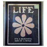 J4 - HUMOROUS FRAMED WALL ART (E1)