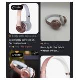 J4 - ROSE GOLD BEATS HEADPHONES (K109)