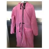 J4 - PINK HOODED RAIN JACKET (K61)