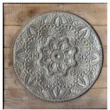 J4 - DECORATIVE METAL WALL ART (R12)