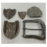 VINTAGE BELT BUCKLES