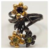 .925 STERLING SILVER RING SIZE 8 (#8)