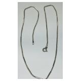 STERLING SILVER 3.90GRS CHAIN 18INCH
