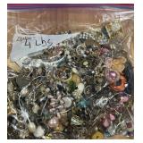 4 POUND OF COSTUME JEWELRY