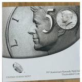 UNCIRCULATED KENNEDY HALF DOLLAR SET