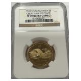 2010 SACAGAWEA DOLLAR PF 69 ULTRA CAMEO