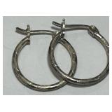 STERLING SILVER EARRINGS