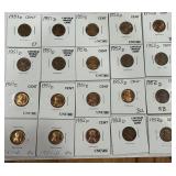 ASSORTED YEARS LINCOLN PENNIES