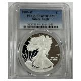 2008-W AMERICAN SILVER EAGLE PR69DCAM
