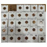 ASSORTED YEARS LINCOLN PENNIES