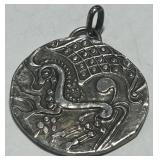 STERLING SILVER PENDANT  19.4GRS
