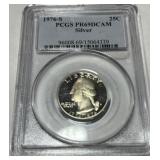 1976-S 25C PR69DCAM SILVER