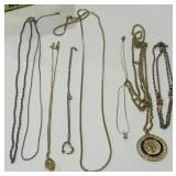 LOT OF COSTUME NECKLACES