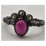 .925 STERLING SILVER RING SIZE 6 (#14)