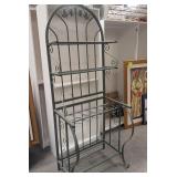 503 - WROUGHT IRON BAKER'S RACK