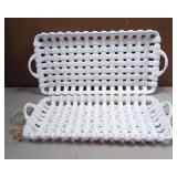 43 - NEW WMC CERAMIC LATTICE TRAYS (M95)