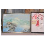11 - TWO PIECES FRAMED ART (J81)