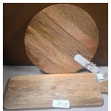 43 - NEW WMC TWO CHARCUTERIE BOARDS (M118)