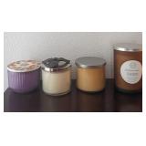 503 - LOT OF FOUR CANDLES