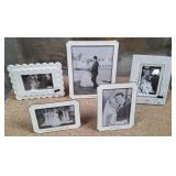 43 - NEW WMC LOT OF FIVE PHOTO FRAMES (A172)
