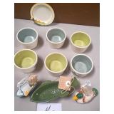 43 - NEW WMC RAMEKINS, TOOTHPICK HOLDERS (M34)