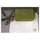 PP - COACH GREEN LEATHER UNUSED SHOULDER BAG