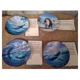 11 - LOT OF FOUR COLLECTIBLE PLATES (A250)