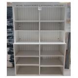 43 - NEW WMC DISPLAY SHELVING/ BOOKCASE