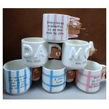 43 - NEW WMC LOT OF SIX MUGS (M81)
