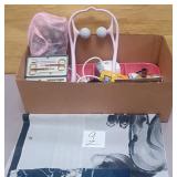 11 - NECK MASSAGER, DIVIDED TRAY, NAIL CARE KIT,