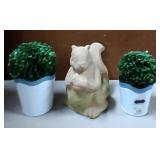 43 - NEW WMC SQUIRREL & FAUX TOPIARY (M80)