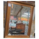 11 - WALL MIRROR FRAMED 44X31' (J89)