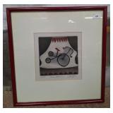 520 - BAYER LTD ED ART FRAMED 21X20' (N75)