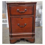 520 - TWO DRAWER SIDE TABLE (N15)